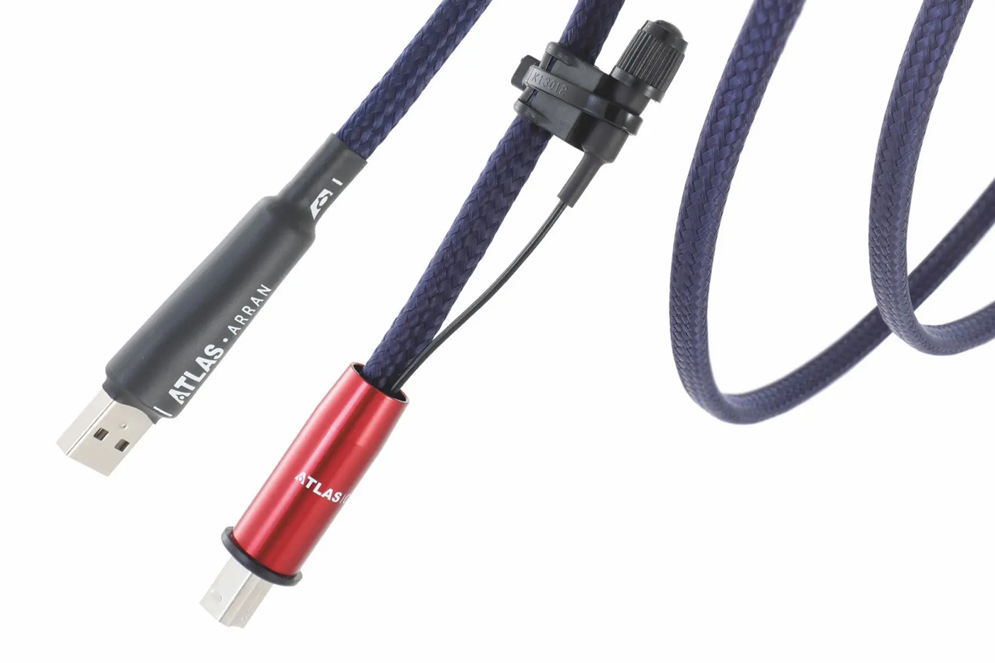 Arran USB A-B OCC Grun